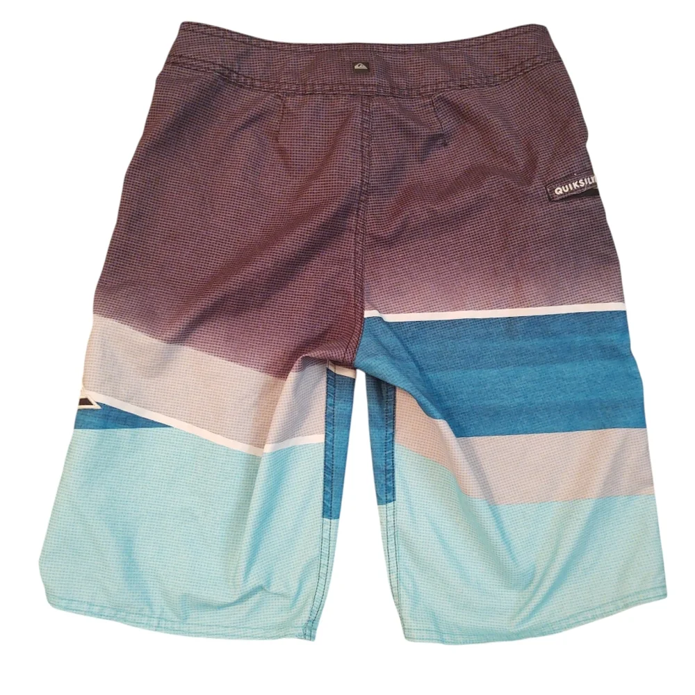 Bundle Of 2 USED Quiksilver Board Shorts Size XS/27